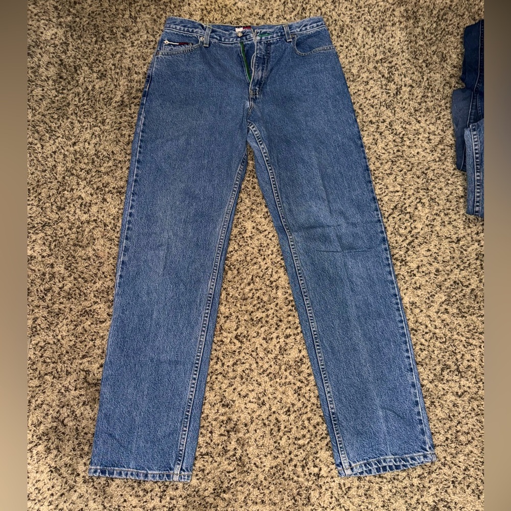 Classic Vintage Blue Denim Jeans